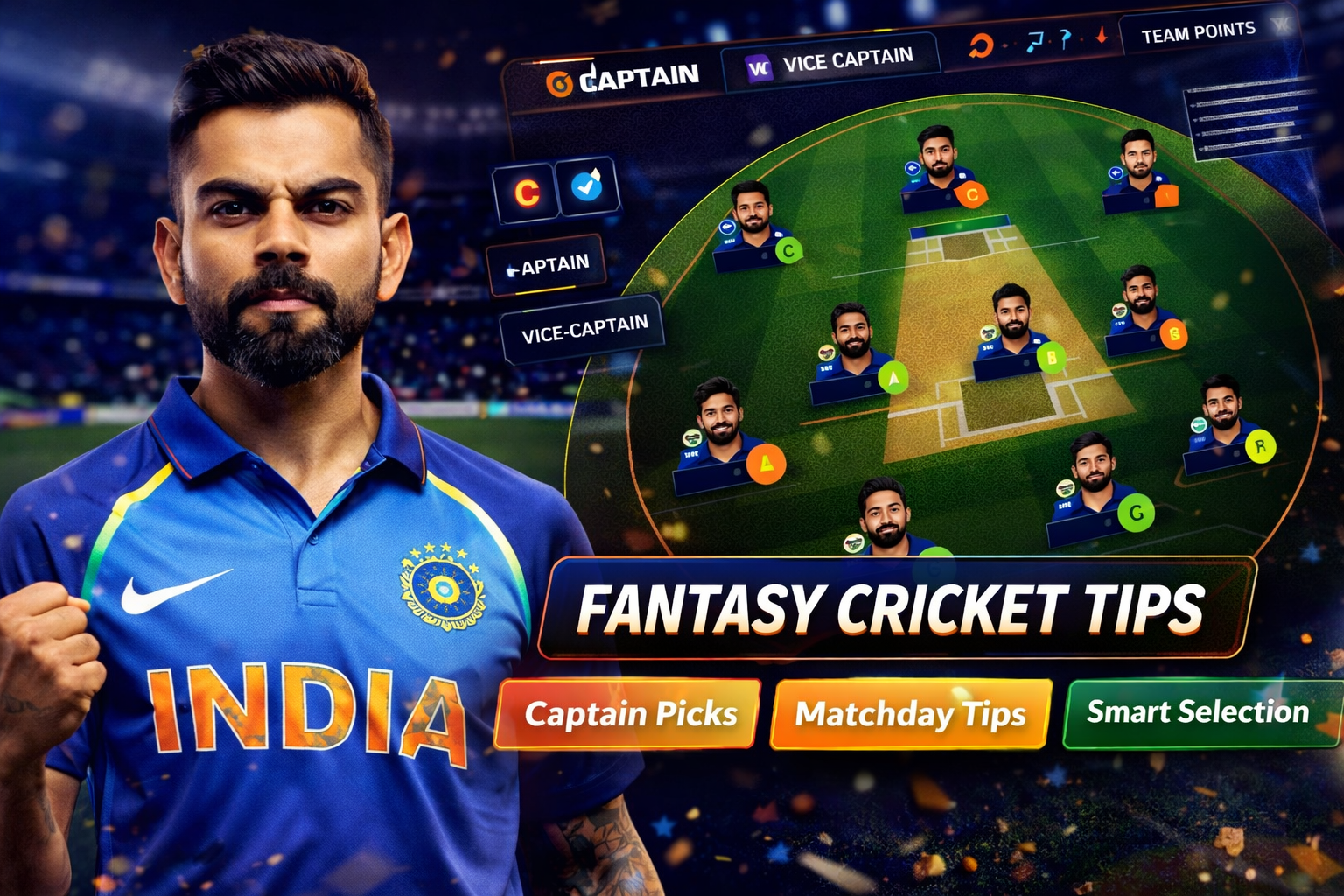 Come Guru Club role based fantasy cricket checklist
